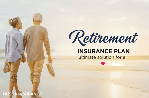 Happy family protected by Retirement insurance